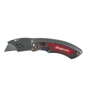 Snap On Folding Box Cutter Utility Knife Chrome Rare Collectable MC-86